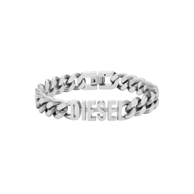 Abbildung von Diesel Armband, Herren, Größe: One Size, Silver