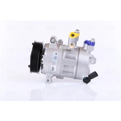Abbildung von NISSENS 890607 Kompressor PXE14 12 PAG 46 YF R 134a VOLKSWAGEN: Polo V Hatchback, Golf 7, Touran II, SEAT: Leon III ST, Ibiza 4