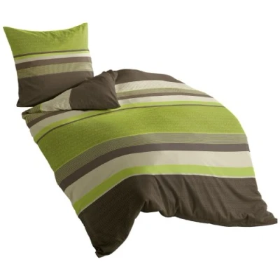 Abbildung von Bierbaum Bettwäsche 4630, Fein Biber, Designed in Germany, apfel 13, 135 cm x 200 + 80x80