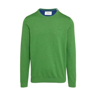 Abbildung von s.Oliver Herren 2156055 Pullover mit Logo Detail, 74W0, X Large