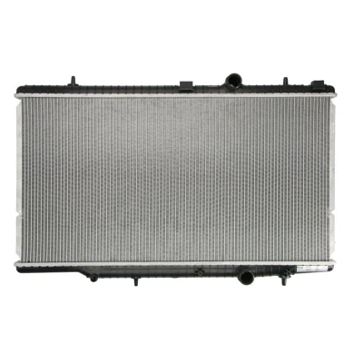 Abbildung von NISSENS 606405 Kühler, Motorkühlung Aluminium 380 703 26 Kühlrippen gelötet