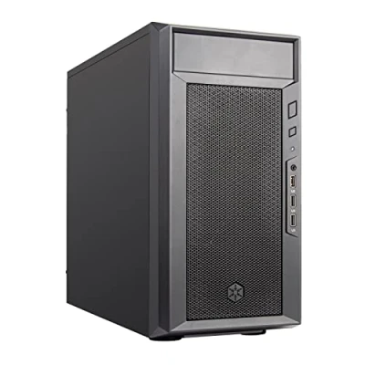 Abbildung von Silverstone FARA 311 Kompaktes Micro ATX Gehäuse mit tollen Funktionen und Merkmalen, SST FA311 B