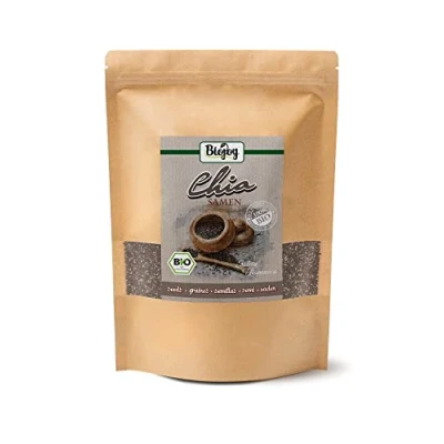 Abbildung von Biojoy BIO Chiasamen ganz (1 kg), Chia Samen schwarz, naturbelassen (Salvia hispanica)