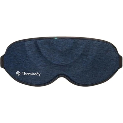 Abbildung von Therabody Sleep Mask, Ultra Komfortable 100% Abdunkelnde Augenmaske mit Sanfter Vibrationsmassage zur Stress und Kopfschmerzlinderung &amp; Selbstpflege