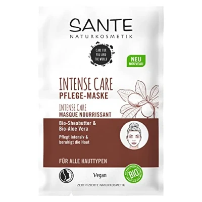Abbildung von Sante Naturkosmetik Intense Care Pflege Maske, 2 x 4 ml