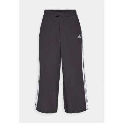Abbildung von adidas Sportswear Essentials 3STRIPES Lifestyle Parachute Stoffhose, Damen, Größe: XXS, Black/white