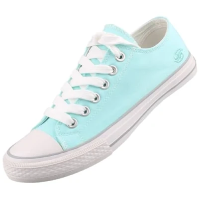 Abbildung von Dockers by Gerli Damen Canvas Sneaker Türkis EU 37