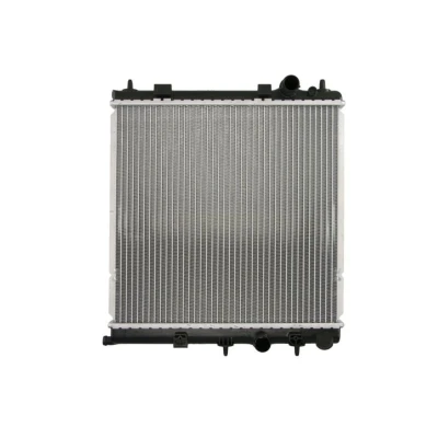 Abbildung von NRF 550016 Kühler, Motorkühlung Aluminium 410 380 26 Kühlrippen gelötet PEUGEOT: 207 Hatchback, 208 I Hatchback