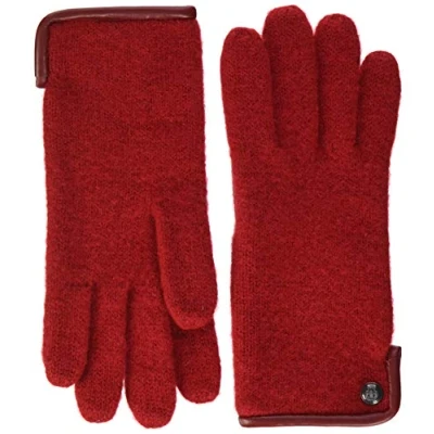 Abbildung von Roeckl Damen klassisk walkhandske Handschuhe, Rot (Red 450), 7.5 EU