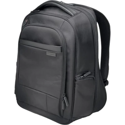 Abbildung von Kensington Laptop Rucksack Contour 2.0, 17 Zoll Pro für Damen &amp; Herren, Wasserdichte große Laptoptasche als Handgepäck, Ideale Reisetasche Laptops, Schwarz