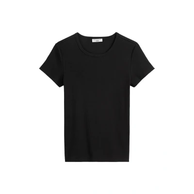 Abbildung von Marc O&#039;Polo Denim 2 PACK Tshirt basic, Damen, Größe: XXS, Black/white