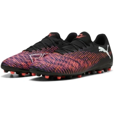 Abbildung von Puma Future 8 PLAY MG Fußballschuh Nocken, Herren, Größe: 45, Black/white/glowing red Schuhe