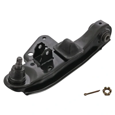 Abbildung von FEBI BILSTEIN 41793 Querlenker mit Kronenmutter Vorderachse links, unten Stahl