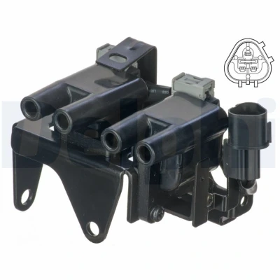 Abbildung von DELPHI GN10531 12B1 Zündspule 3 12 HYUNDAI: i10 I