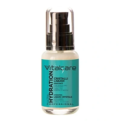 Abbildung von Vitalcare Ultra Hydration Flüssigkristalle für Haare, feuchtigkeitsspendende Kristalle trockenes und doppeltes Haar mit Leinsamen Avocado, 50 ml