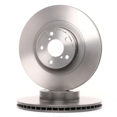 Abbildung von BREMBO COATED DISC LINE 09.9077.11 Bremsscheibe 293 24 5 innenbelüftet beschichtet SUBARU: Impreza II Saloon, Estate, Forester