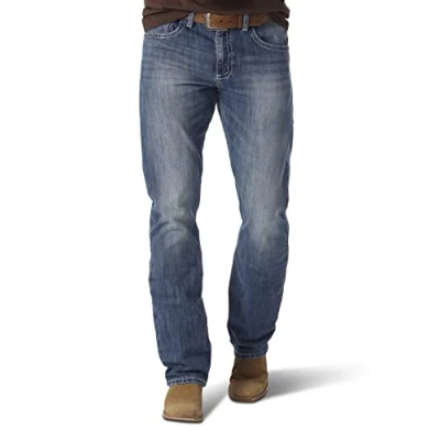 Abbildung von Wrangler Herren 20X Nr. 42 Vintage Boot Cut Jeans Stretch, Hell, blau, 38W / 32L