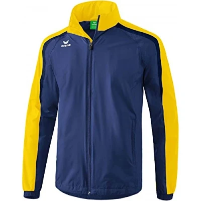 Abbildung von Erima Regenjacke / wasserabweisende Jacke für Kinder, Größe: 128, New navy gelb