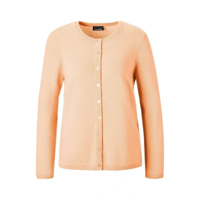 Abbildung von Goldner MIT Rundhalsausschnitt Strickjacke, Damen, Größe: 42, Orange