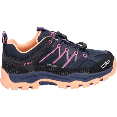 Abbildung von CMP Kids Rigel Low Shoe Wp Trekking Schuhe, Blau Orange Pink (B.Blue Sunrise), 36 EU