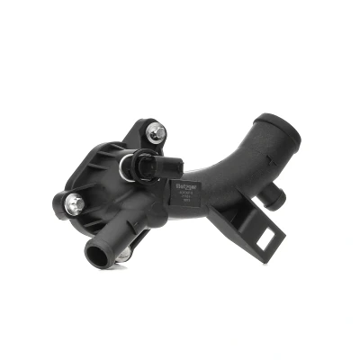 Abbildung von METZGER 4010010 Flansch Kunststoff mit Dichtung Sensor, ohne Thermostat OPEL: Corsa D Hatchback, Astra J Sports Tourer kfzteile