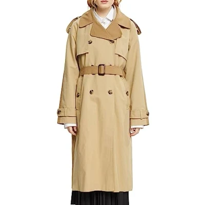 Abbildung von Esprit Panel Trenchcoat, Damen, Größe: XXL, Sand