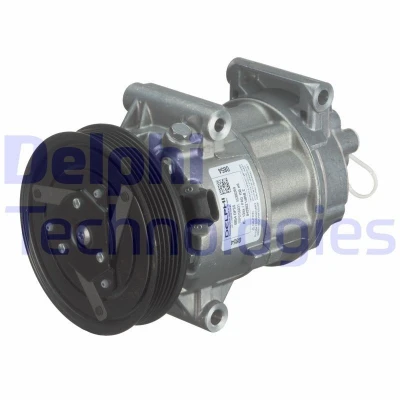Abbildung von DELPHI TSP0155831 Kompressor 6CVC13 PAG 46 mit Kompressoröl RENAULT: SCENIC 2, MEGANE 2 Kombi
