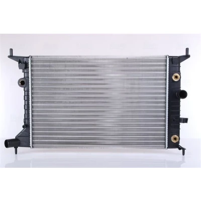 Abbildung von NISSENS 630691 Kühler, Motorkühlung Aluminium 540 378 23 Kühlrippen mechanisch gefügt OPEL: Vectra B Saloon