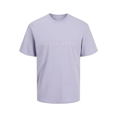 Abbildung von JACK &amp; JONES Herren Jjestar Jj Tee Ss Noos T Shirt, Languid Lavender,L