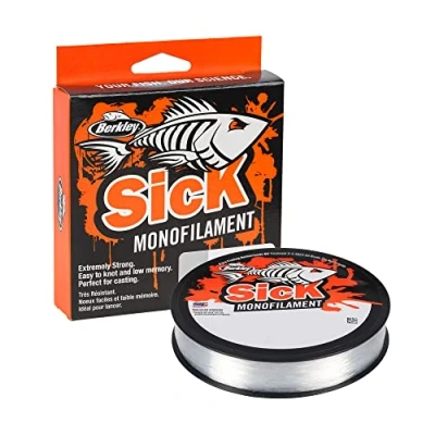 Abbildung von Berkley Sick Monofilament Clear 300m 0,20mm Monofile Schnur