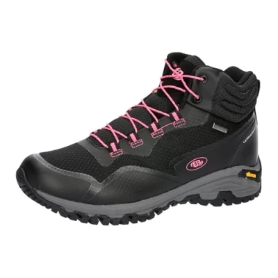 Abbildung von Brütting Damen Mount Clarke Traillaufschuhe, schwarz/pink, 39 EU