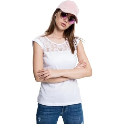 Abbildung von Urban Classics Ladies Top Laces Tee