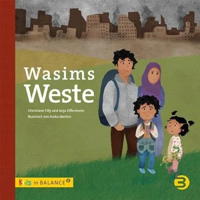 Abbildung von Wasims Weste: Kindern Flucht und Trauma erklären (kids in BALANCE)
