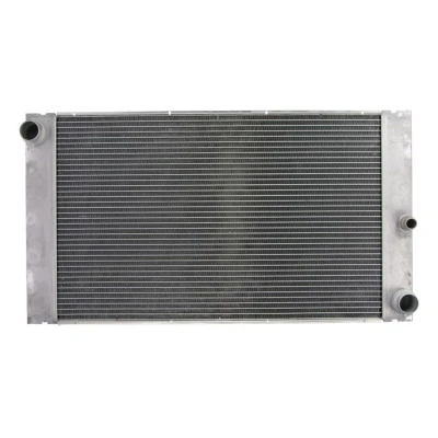 Abbildung von NRF 53725 Kühler, Motorkühlung Aluminium 600 378 40 Kühlrippen gelötet