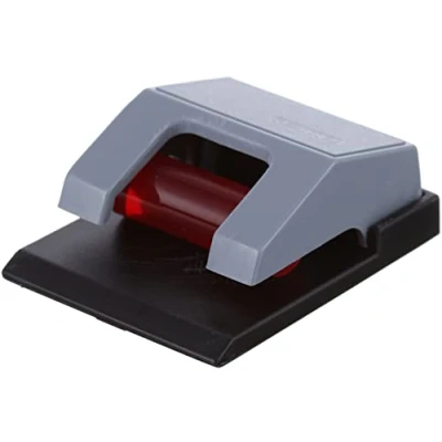 Abbildung von MAUL Rollenclips S Klemmrollenautomatik zum sicheren Aufängen von Papier, Plakaten und Zeichnungen selbstklebend ideal für Büro, Werkstatt, Küche Kinderzimmer 10 Stück Grau
