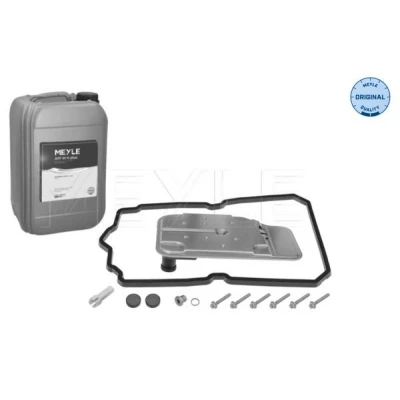 Abbildung von MEYLE 014 135 1202/XK Teilesatz, Ölwechsel Automatikgetriebe mit Ölmenge für umfassenden Ölwechsel, Zubehör MERCEDES BENZ: E Class Saloon