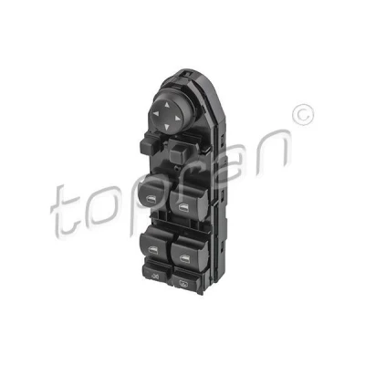 Abbildung von TOPRAN 503 412 Schalter, Fensterheber fahrerseitig, vorne BMW: 5 Saloon, Touring