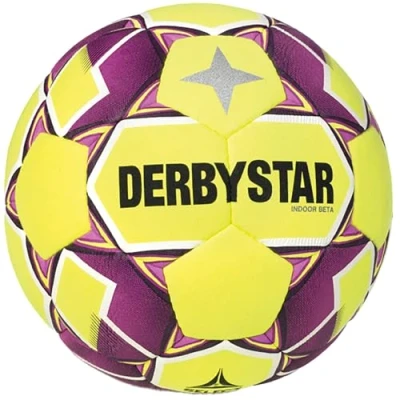 Abbildung von Derbystar Unisex Erwachsene Indoor Beta v24 Ball, gelb, 4