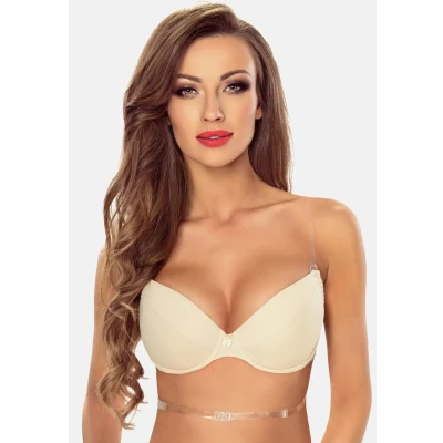 Abbildung von Vivisence Pushup BH, Damen, Größe: 75B, Beige