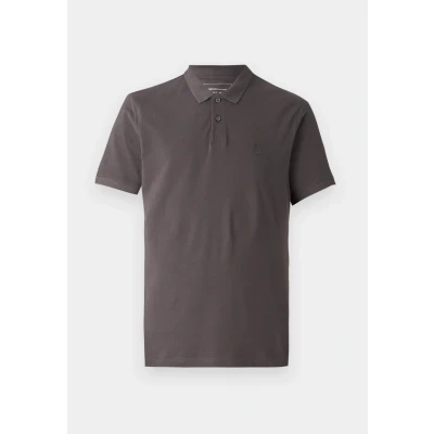 Abbildung von TOM Tailor Denim Basic Poloshirt, Herren, Größe: Small, Pavement grey