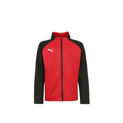 Abbildung von puma Teamliga Trainingsjacke für Kinder, Größe: 164, red / black