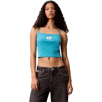 Abbildung von Calvin Klein Jeans Top, Damen, Größe: XXS, Brilliant white