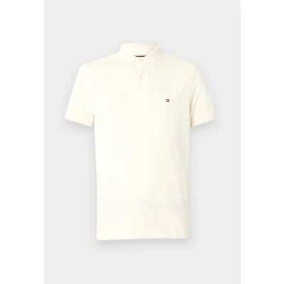 Abbildung von Tommy Hilfiger Regular Poloshirt, Herren, Größe: XS, Ivory petal