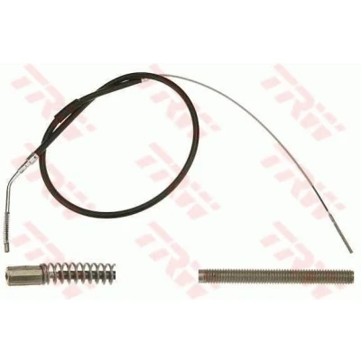 Abbildung von TRW GCH1679 Handbremsseil 1765, 1082 Trommelbremse BMW: 3 Coupe, Saloon