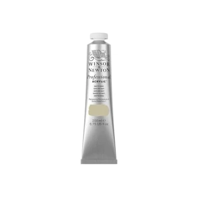 Abbildung von Winsor &amp; Newton 2337217 Professional Acrylfarbe in Künstlerqualität, hohe Farbbrillanz Deckkraft, Archivqualität, 200ml Tube Davy&#039;s Grau