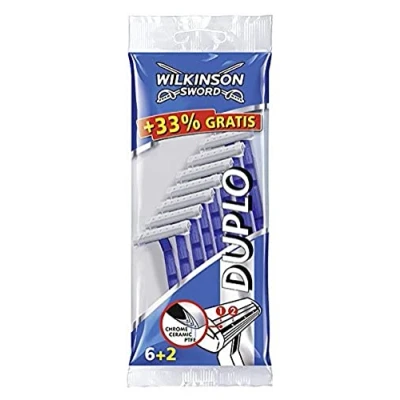 Abbildung von Wilkinson Sword Duplo Herren Einwegrasierer, 6 + 2 St, 1er Pack