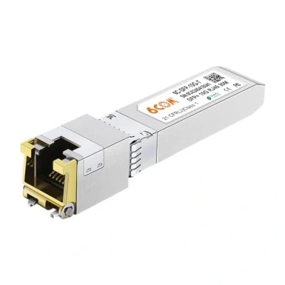 Abbildung von 6COMGIGA 10GBase T SFP+ Transceiver, 10G zu RJ45 Kupfermodul, CAT.6a/7, bis 30 Meter, für Cisco SFP TS, Ubiquiti, D Link, Supermicro, Netgear, MikroTik S+RJ10 und mehr