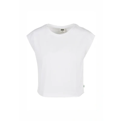 Abbildung von Urban Classics Ladies Organic Short TEE Tshirt basic, Damen, Größe: XXL, White