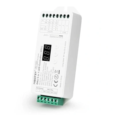 Abbildung von 5 in 1 Controller (DT8) DALI Signal or Push Dimming 12/24V bis 15A CCT, RGB, RGBW, RGB+CCT