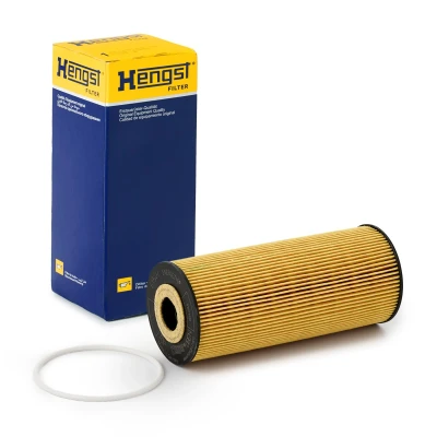 Abbildung von HENGST FILTER E154H D48 Ölfilter Filtereinsatz VOLKSWAGEN: Bora Saloon, Golf 4 Variant, LT 28 35 II Minibus, AUDI: A3 Hatchback, A4 B7 Avant